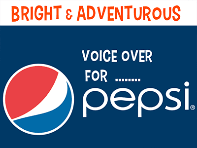 The voice in the Pepsi commercial
